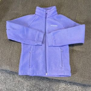 Girls 7/8 (Small) Columbia Zip-up sweater